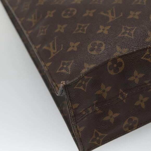LOUIS VUITTON Monogram Sac Plat Hand Bag M51140 - Picture 13 of 16